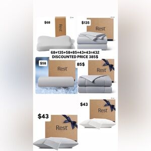 Requested bundle for special buyer Queen Standard size